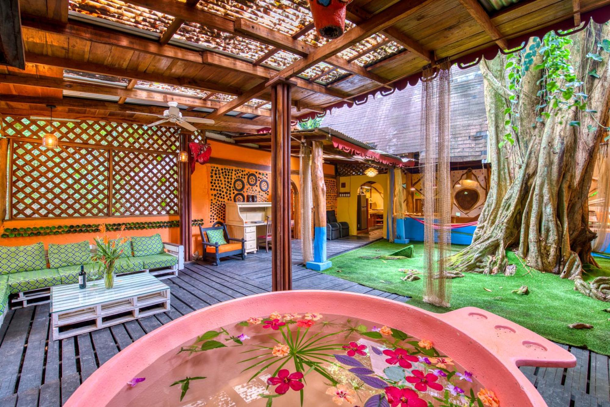 Tree House Beachfront Lodge Puerto Viejo de Talamanca المظهر الخارجي الصورة